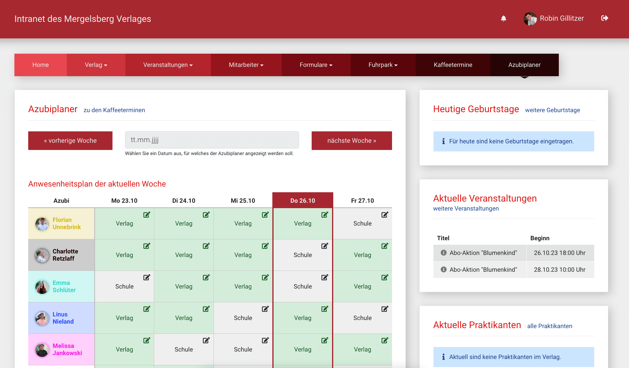 Intranet-System